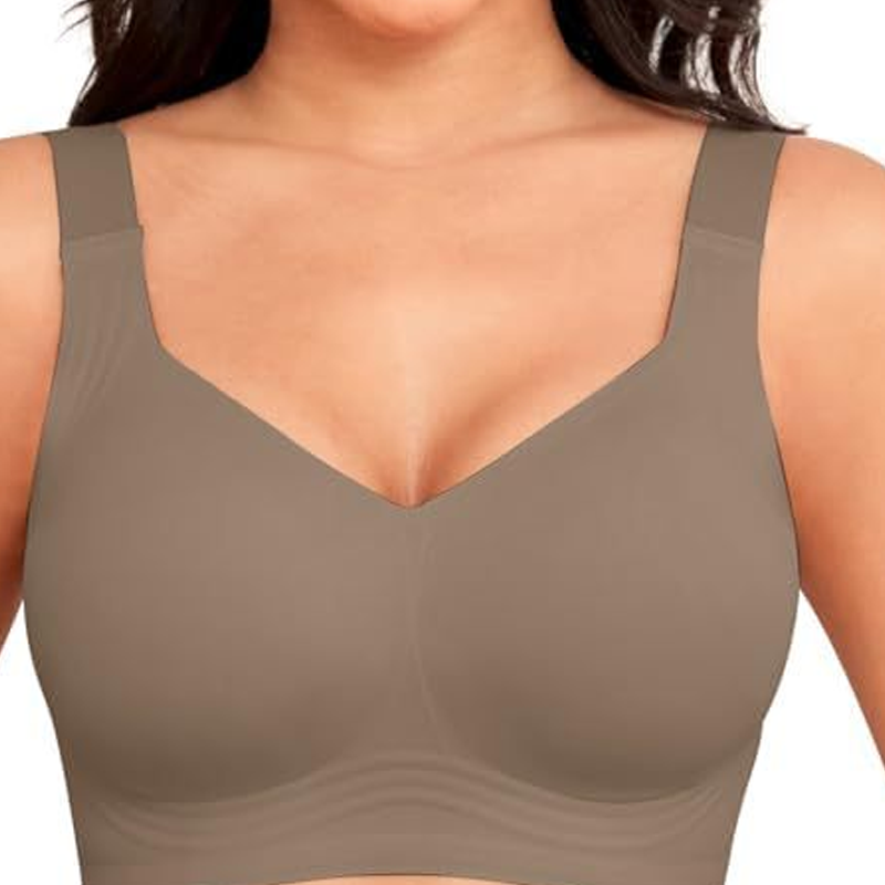 Women's Seamless Full Coverage Wireless Bra