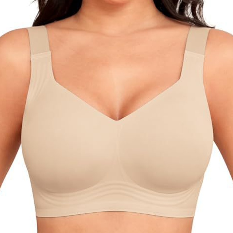 Women's Seamless Full Coverage Wireless Bra