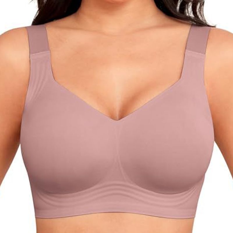 Women's Seamless Full Coverage Wireless Bra