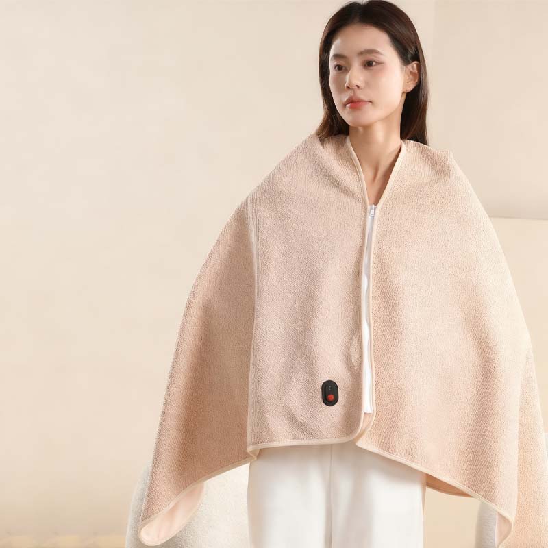 🧣 LIMITED-TIME 50% OFF! ⚡ Portable USB Wearable Heating Blanket – Lightweight, Warm, Convenient ✨