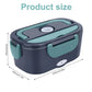 🔥 Hot Sale 50% OFF 🔥2-in-1 Portable Dual Voltage Electric Lunch Box