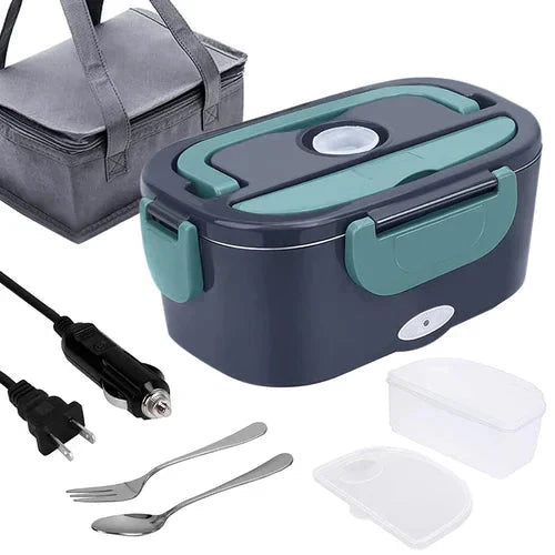🔥 Hot Sale 50% OFF 🔥2-in-1 Portable Dual Voltage Electric Lunch Box