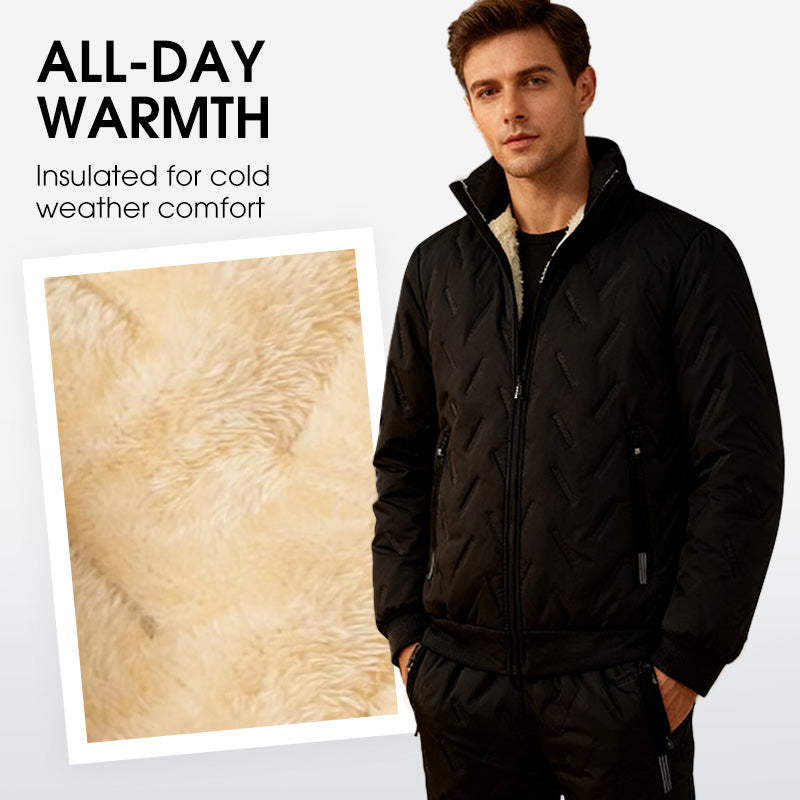 🔥Men's Warmth Jacket Set -👏Jacket + Trousers!
