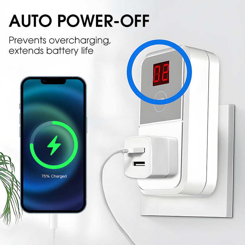🛡️Digital Display Timer Socket
