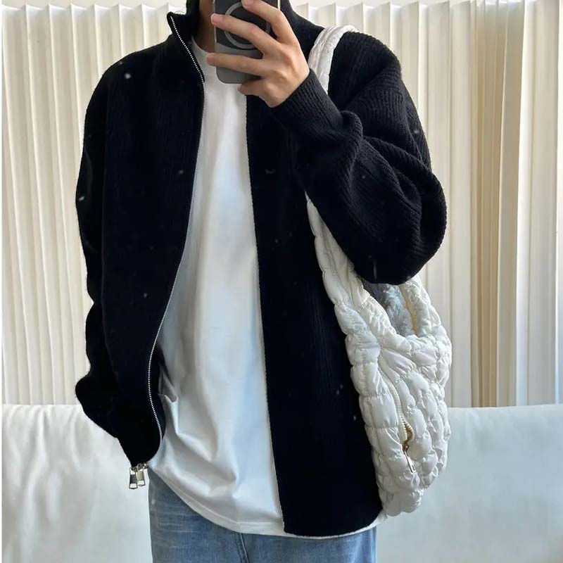 Men's Full Zip Cardigan Sweater