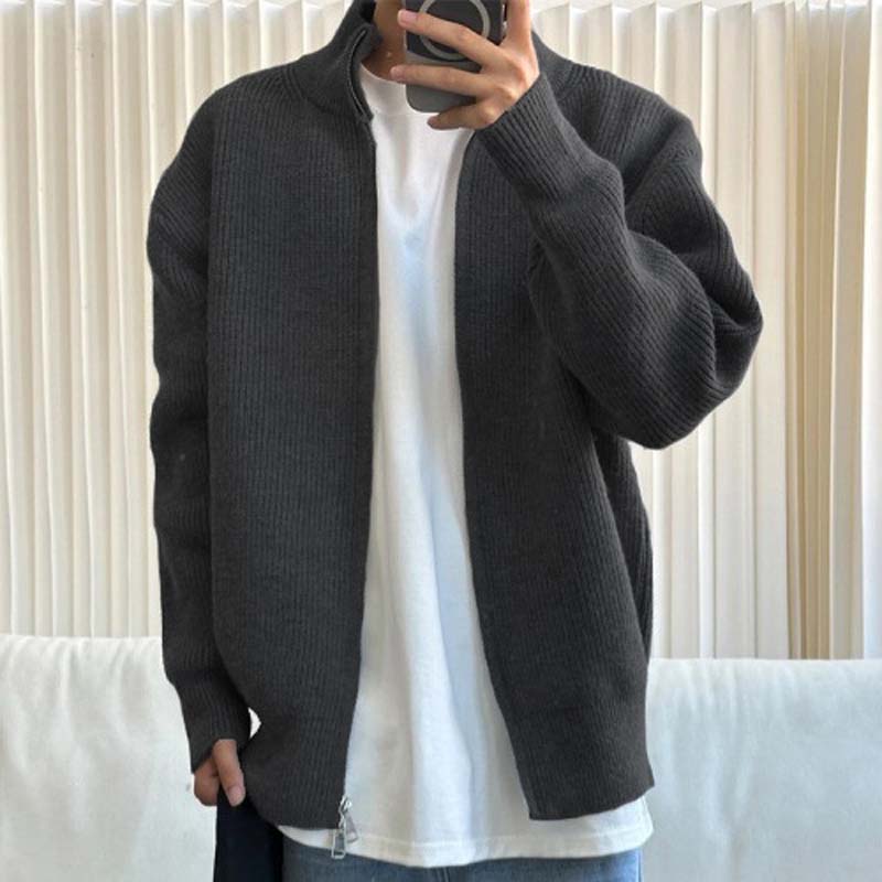 Men's Full Zip Cardigan Sweater