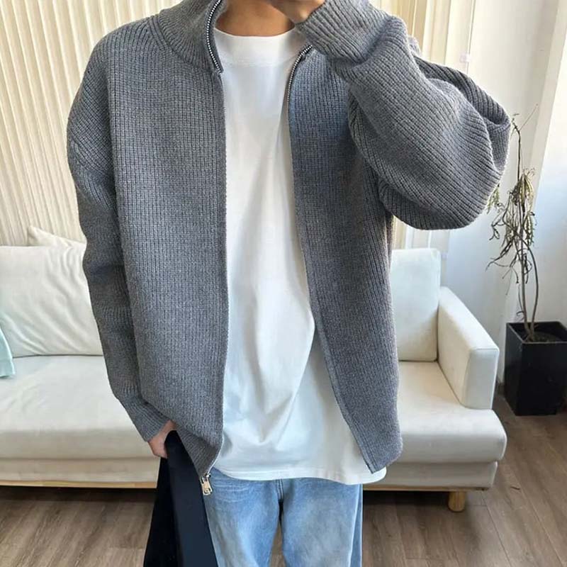 Men's Full Zip Cardigan Sweater