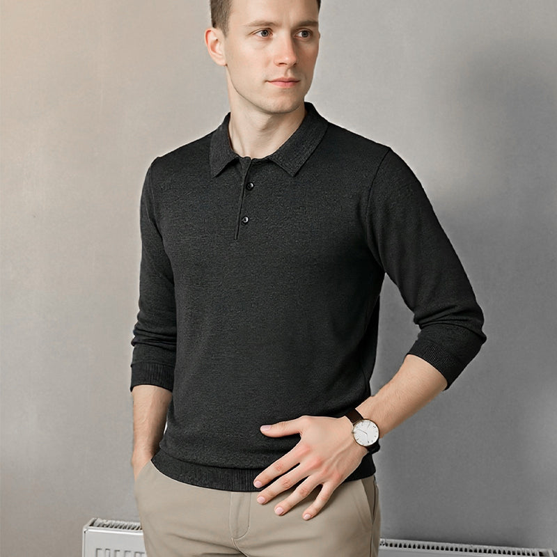 Men’s Casual Long Sleeve Shirt（50% OFF）