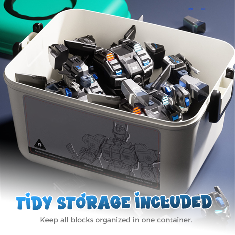 💥 LIMITED TIME OFFER! 🔥9 in 1 Magnetic Transforming Car & Robot Toy