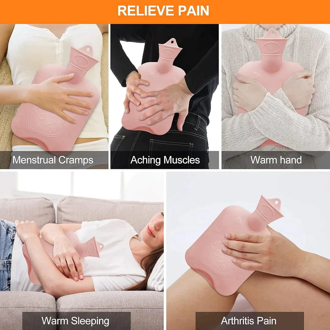 Plush Refillable Hot Water Bottle Belt
