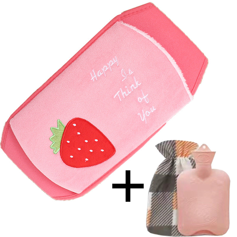 Plush Refillable Hot Water Bottle Belt