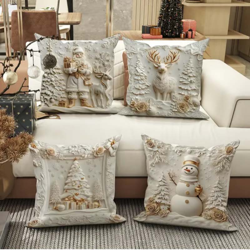 🎅Christmas Pre-Sale 50% OFF🎉Elegant Christmas Decorative Pillow Covers