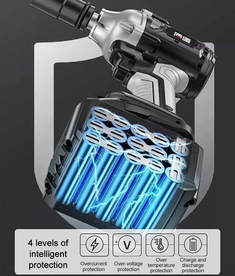 ⚡ Beast Mode Torque | 2026 Brushless Wrench | All-Day Battery Life 🪫❌