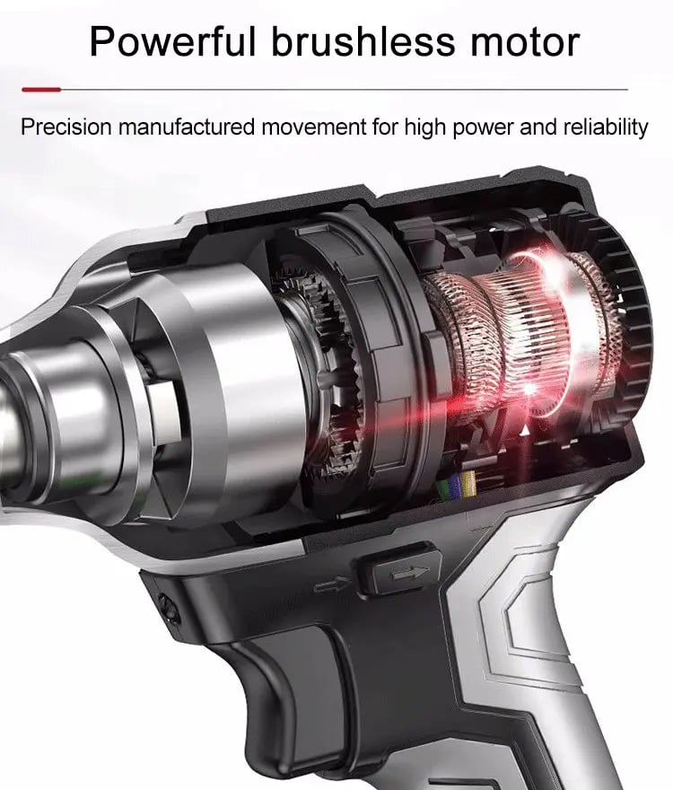⚡ Beast Mode Torque | 2026 Brushless Wrench | All-Day Battery Life 🪫❌