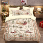 🎄 50% OFF NOW! ✨ Festive Christmas 3-Piece Duvet Cover Set - Soft Brushed Polyester with Holiday Patterns for Cozy Seasonal Decor 🛏️❤️