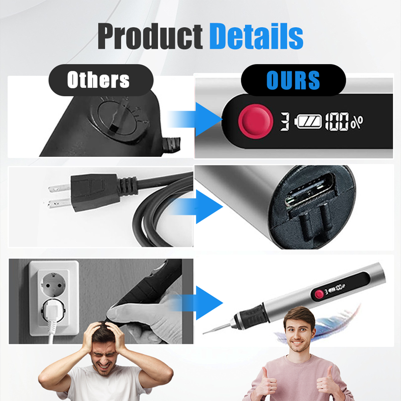 🔥Last day of the limited-time 50% off sale!🔥32 PCS Multi-Functional Electric Engraving Pen Kit