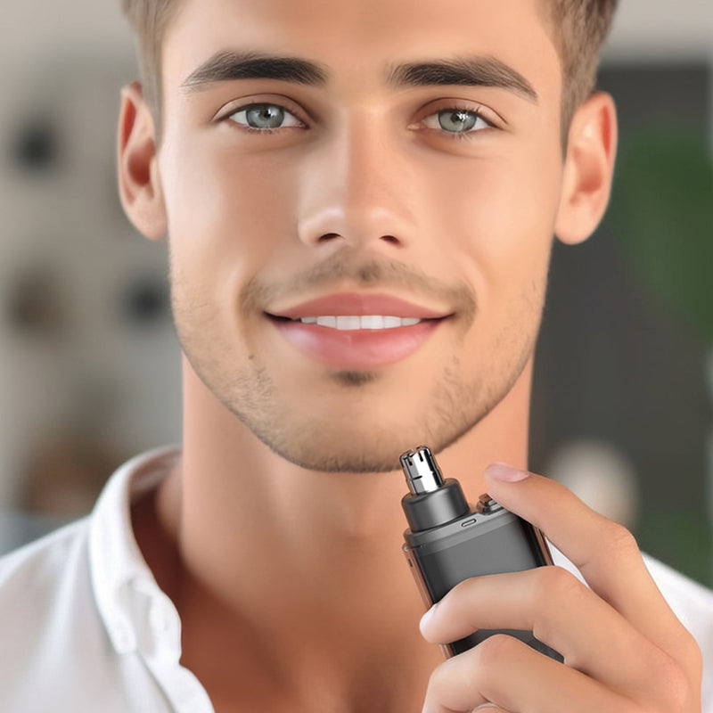 👃 50% OFF NOW! ✨ Electric Nose Hair Trimmer – Painless, Waterproof & Quick 1-Second Trimming 🎁