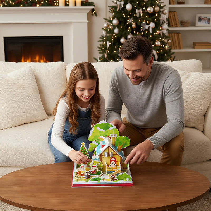 🎁Christmas Limited-Time Offer - 50% Off🧩3D DIY Christmas Puzzle Kit