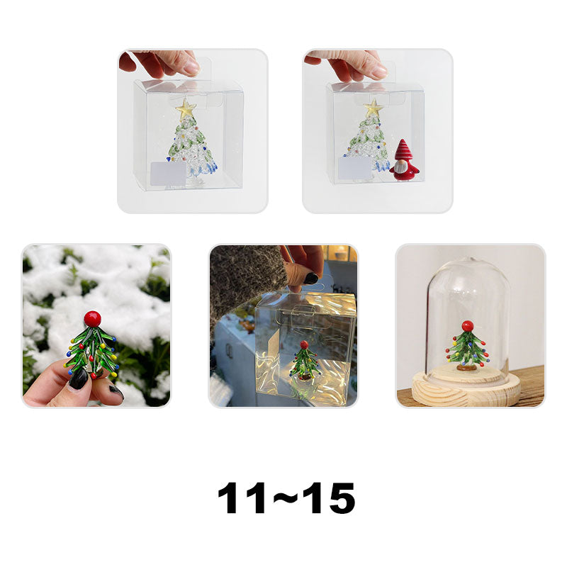 Creative Christmas Glass Ornaments