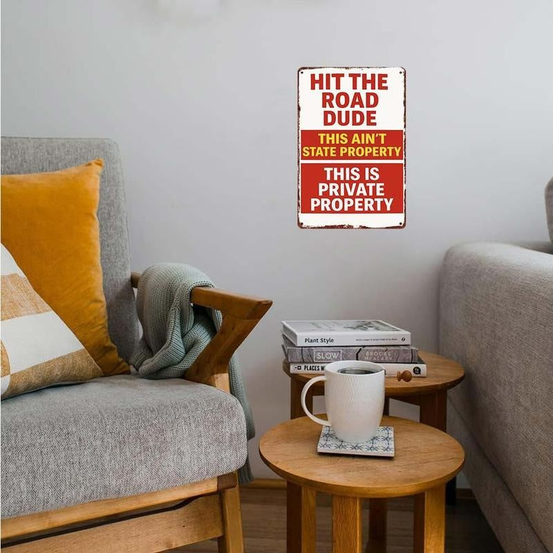 🔥Buy 2 Get 1 Free🔥Metal Sign for Private Property Decor