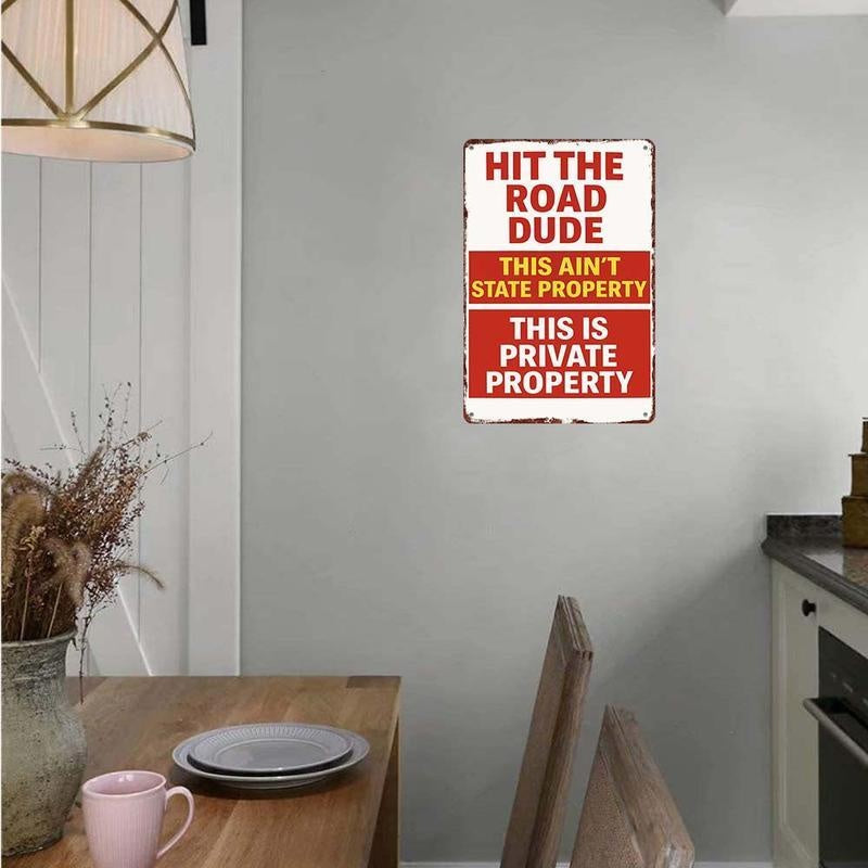 🔥Buy 2 Get 1 Free🔥Metal Sign for Private Property Decor