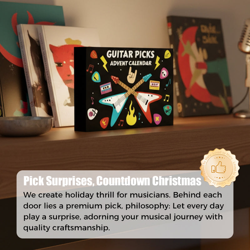 🎁Christmas Gift 50% OFF🎸Guitar Picks Advent Calendar 2025