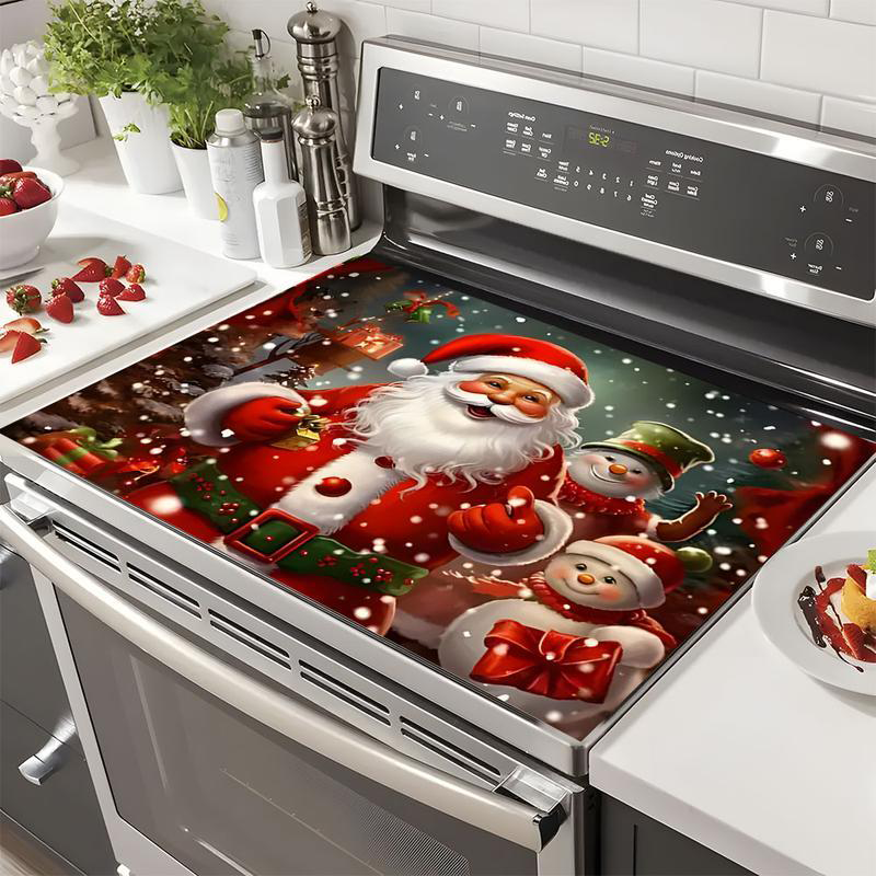 🎅🏻Christmas Themed Stove Top Protector Mat