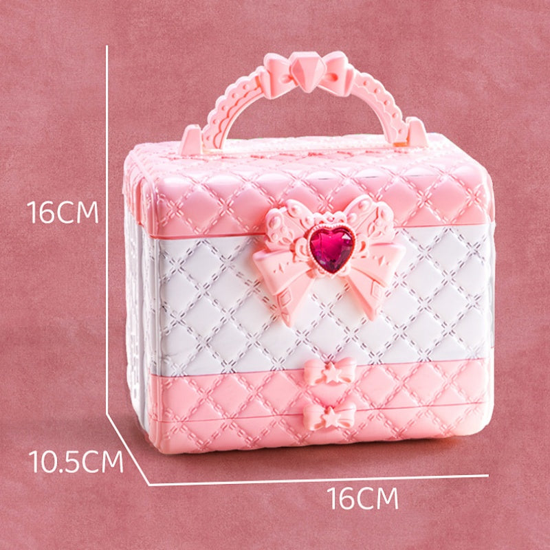 🎁💅Xmas Sale 50% Off✨[Kids Play Makeup Kit with Case]✨ -Water-Soluble Safe Cosmetics for Girls, Creative Dress Up Toy!💖💧