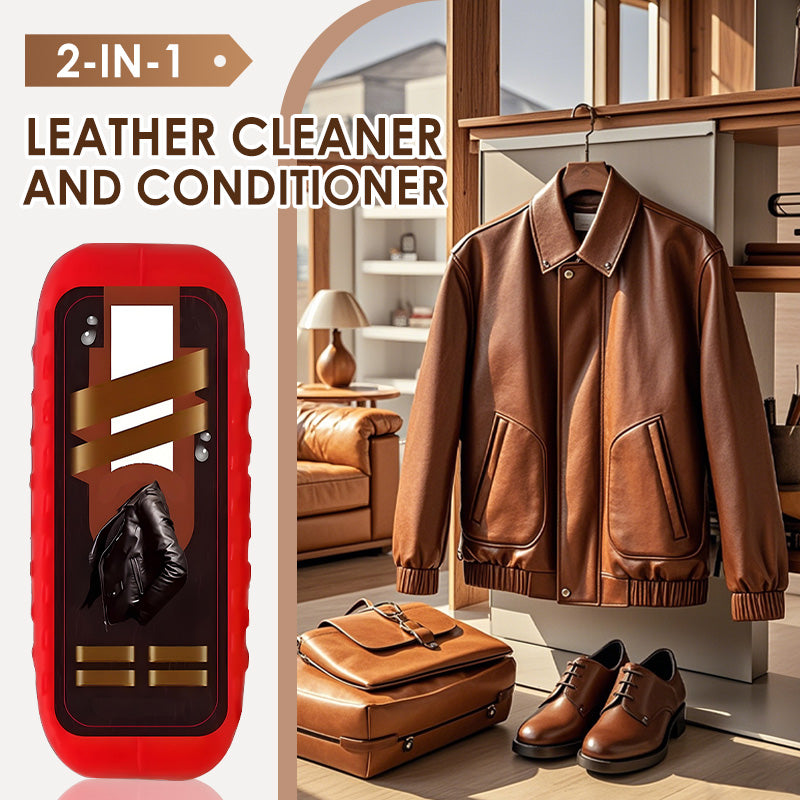 🔥Buy 2 Get 1 Free🔥2-in-1 Leather Cleaner and Conditioner