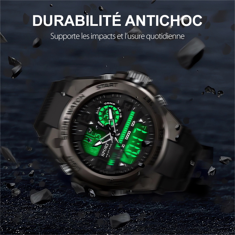 🔥Hot Sale 58% OFF🔥Men's Waterproof Sports Watch with Luminous Display
