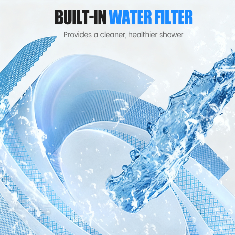 🚿Multifunctional Shower Head for Massage & Skin Care