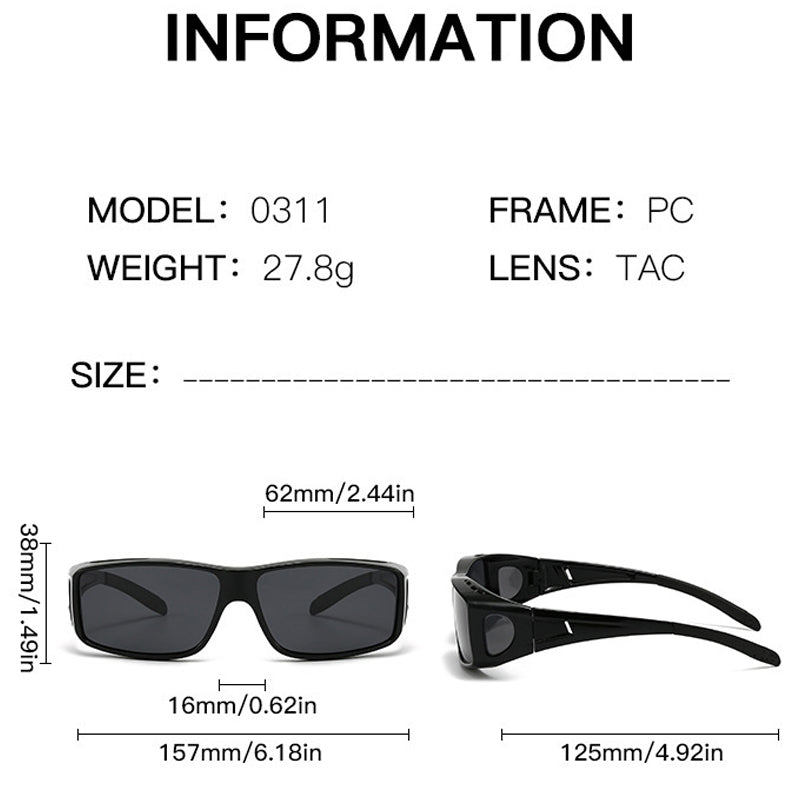 Unisex Fashion Polarized Sunglasses