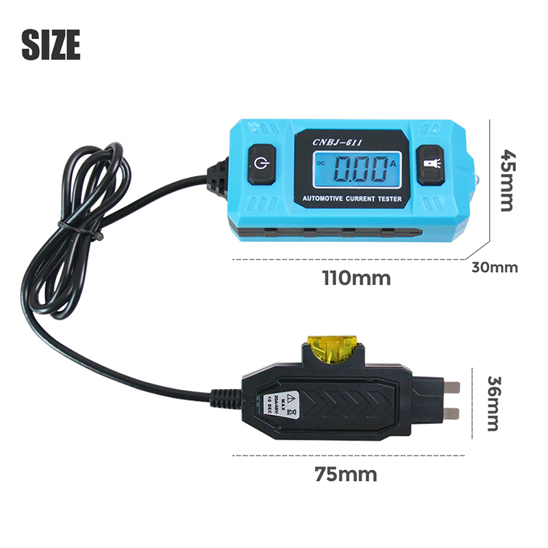 🎉 2026 Sale — Over 11,000 Sold! ⚡ Automotive Current Tester – Find Electrical Leaks Fast – Plug & Play, No Wiring, No Guesswork 🔧