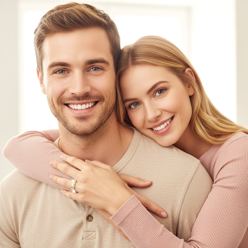 ✨Full Circle Sparkling Zircon Fashion Ring