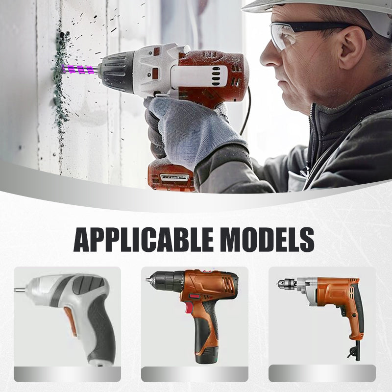 Heavy Duty Quick Drill Bit Set