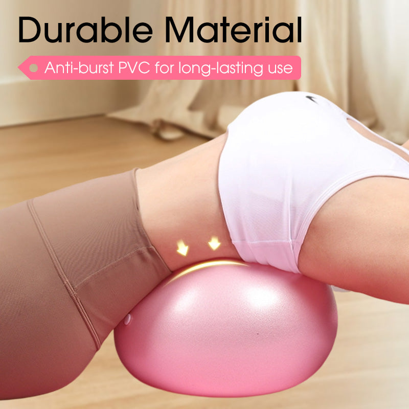 🤸‍♀️ 55% OFF! ⚽ 9-Inch Pilates Ball – Anti-Burst, Pump Included & Ideal for Fitness 📦💪