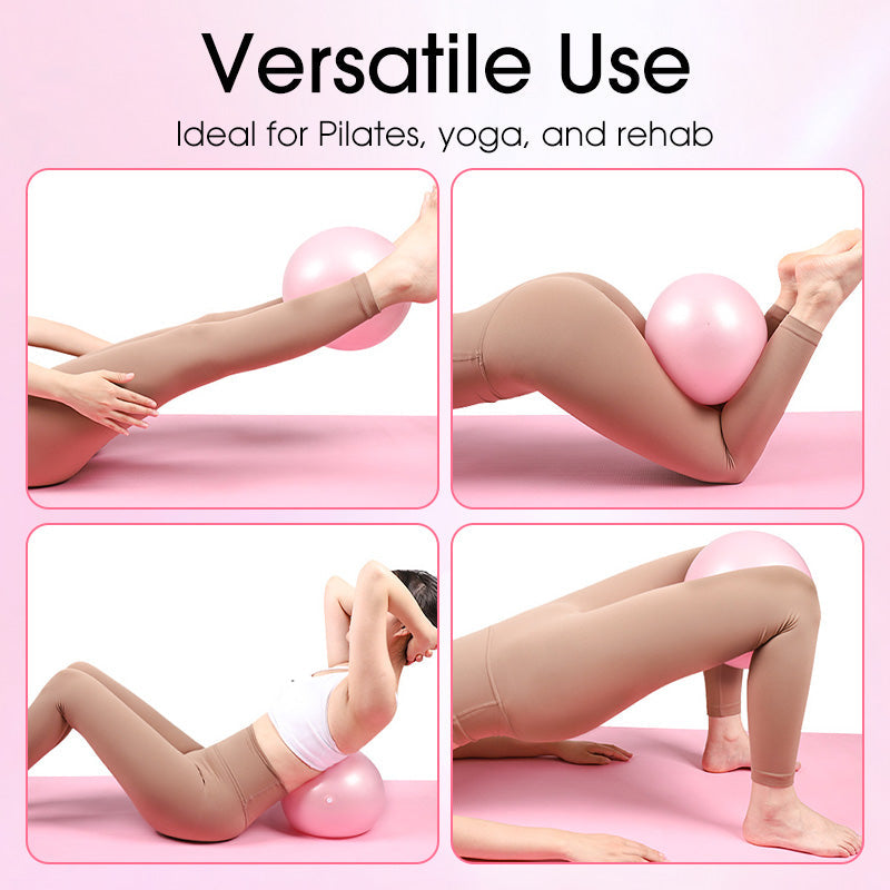 🤸‍♀️ 55% OFF! ⚽ 9-Inch Pilates Ball – Anti-Burst, Pump Included & Ideal for Fitness 📦💪