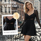 ✨👗Starry Night Sparkle Party Dress with Lace Bodice💥