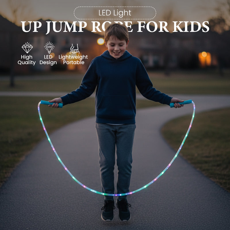 ⏰LAST DAY - BUY 1 GET 1 FREE!!💝LED Light-Up Jump Rope for Kids