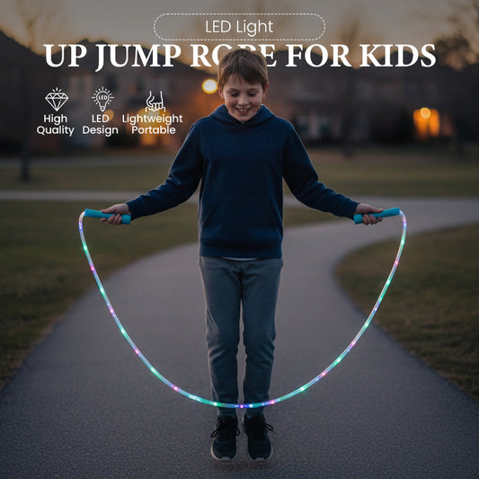 ⏰LAST DAY - BUY 1 GET 1 FREE!!💝LED Light-Up Jump Rope for Kids