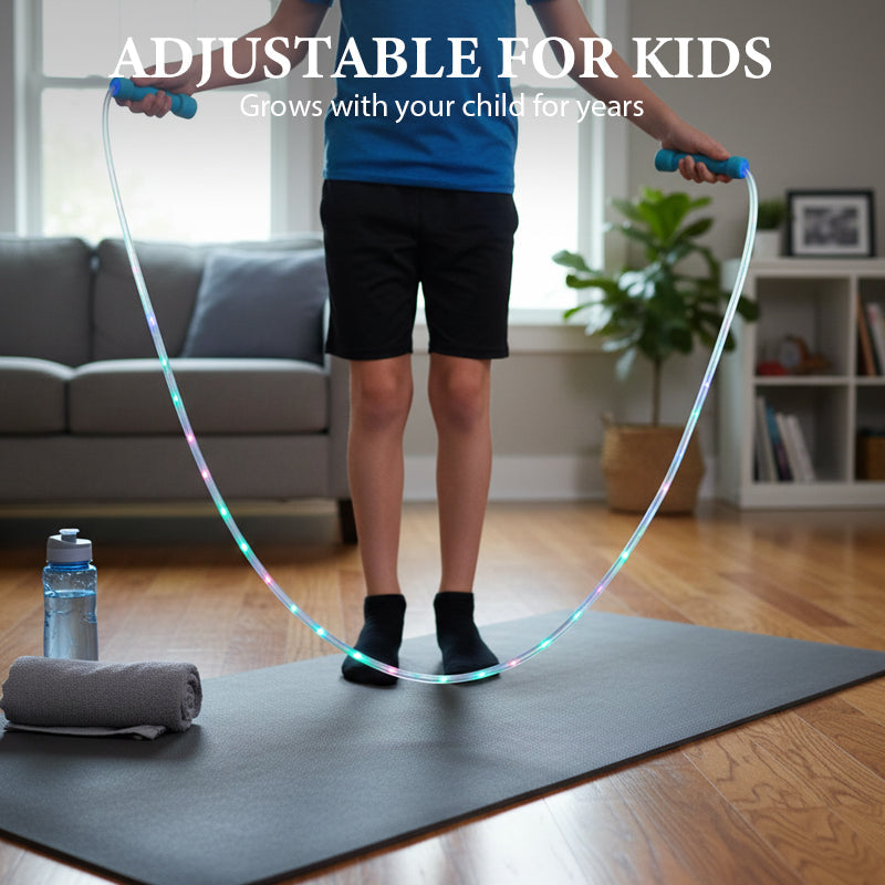 ⏰LAST DAY - BUY 1 GET 1 FREE!!💝LED Light-Up Jump Rope for Kids