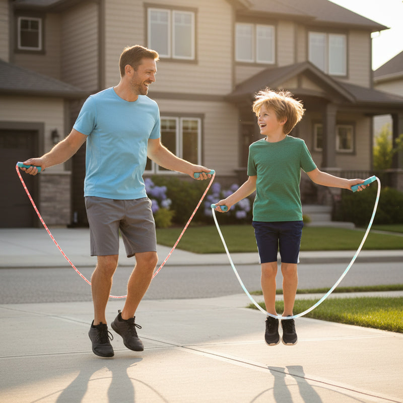 ⏰LAST DAY - BUY 1 GET 1 FREE!!💝LED Light-Up Jump Rope for Kids