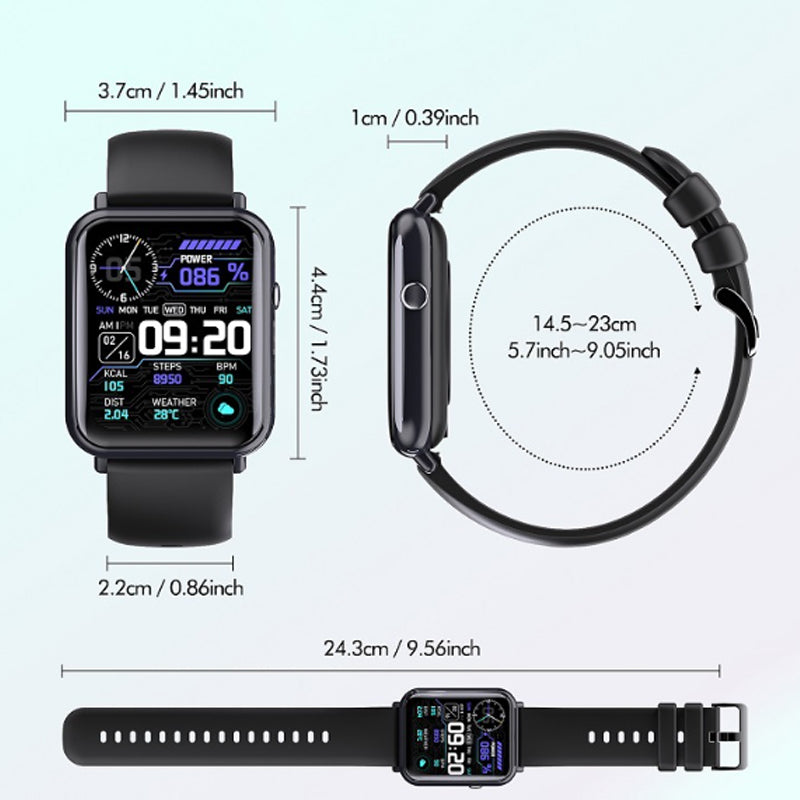 🔥2026 New Items on Sale⌚ Unisex Smart Watch🎁 Answer & Make Calls🛌 Sleep Tracking🏋️ 100 Sports Modes💦 IP68 Waterproof Step Counter