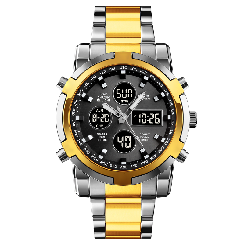 📢📢50%  OFF !! ⏰Men's Waterproof Military Analog-Digital Watches