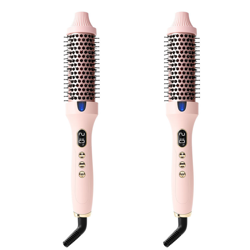 🔥2-in-1 Magic Styler | Heated Straightener & Curler Comb | Switch Hairstyles in Seconds💁‍♀️