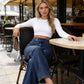 💥Women's High-Waist Wide-Leg Jeans
