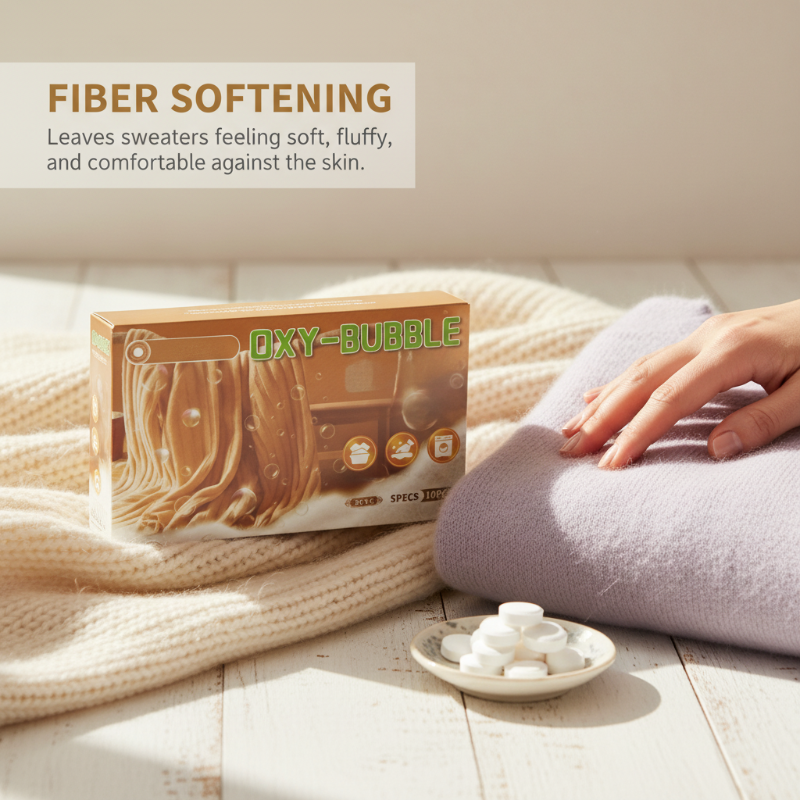 ✨Buy 1 Get 2 Free🧶 Sweater Revive Effervescent Tablets – Anti-Shrink, Restores Softness & Safe for Colors 🧺