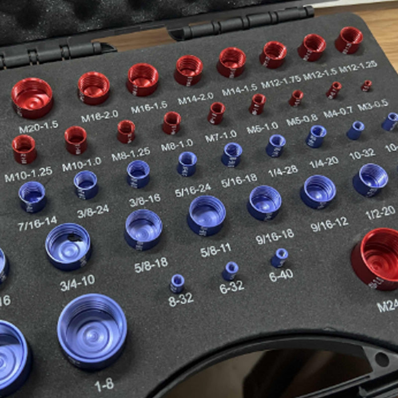 📢📢50% OFF !! ⏰ Nut & Bolt Thread Checker Kit – Dual-Sided, Military-Grade, Metric & Imperial ✨