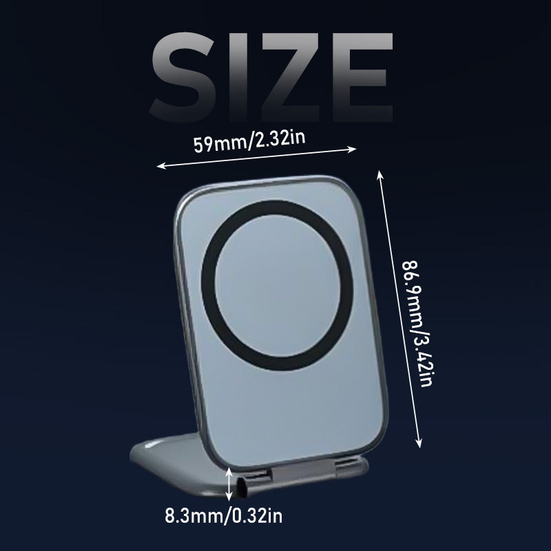 📢📢50% OFF!!⏰✨Magnetic Strong-Hold Phone Mount—Sticks Like a Magnet, Stands Like a Rock!📱⚡
