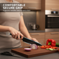 🔪 50% OFF NOW! ✨ Modern 7-in-1 Kitchen Knife & Scissors Set – Complete 7-Piece, Non-Stick Coated & Ergonomic PP Handles – Sleek Black Design 🖤